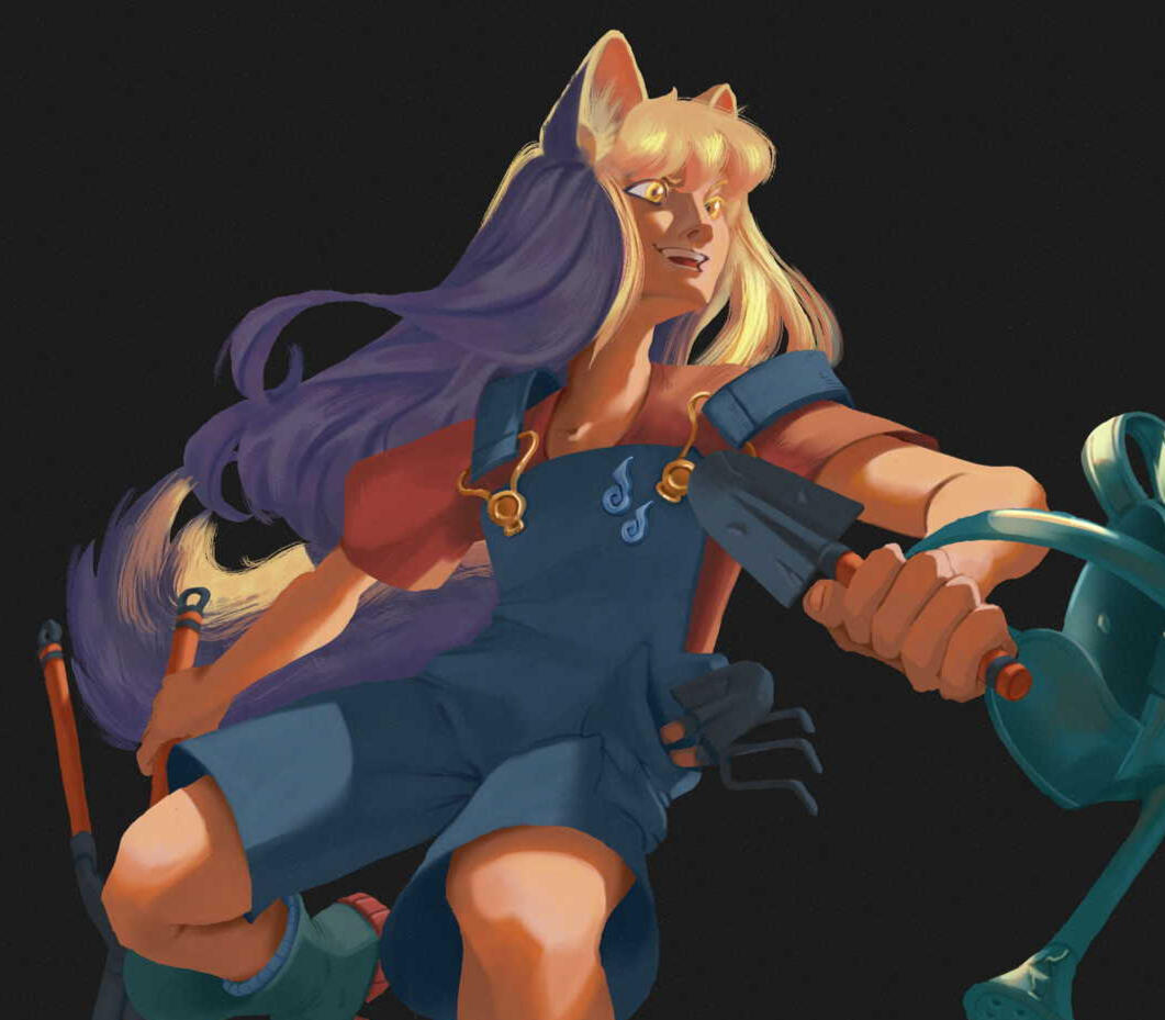 Character render - no background