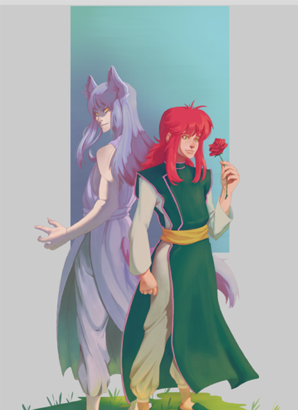 Character render - no background