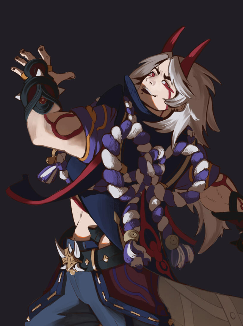 Character render - no background