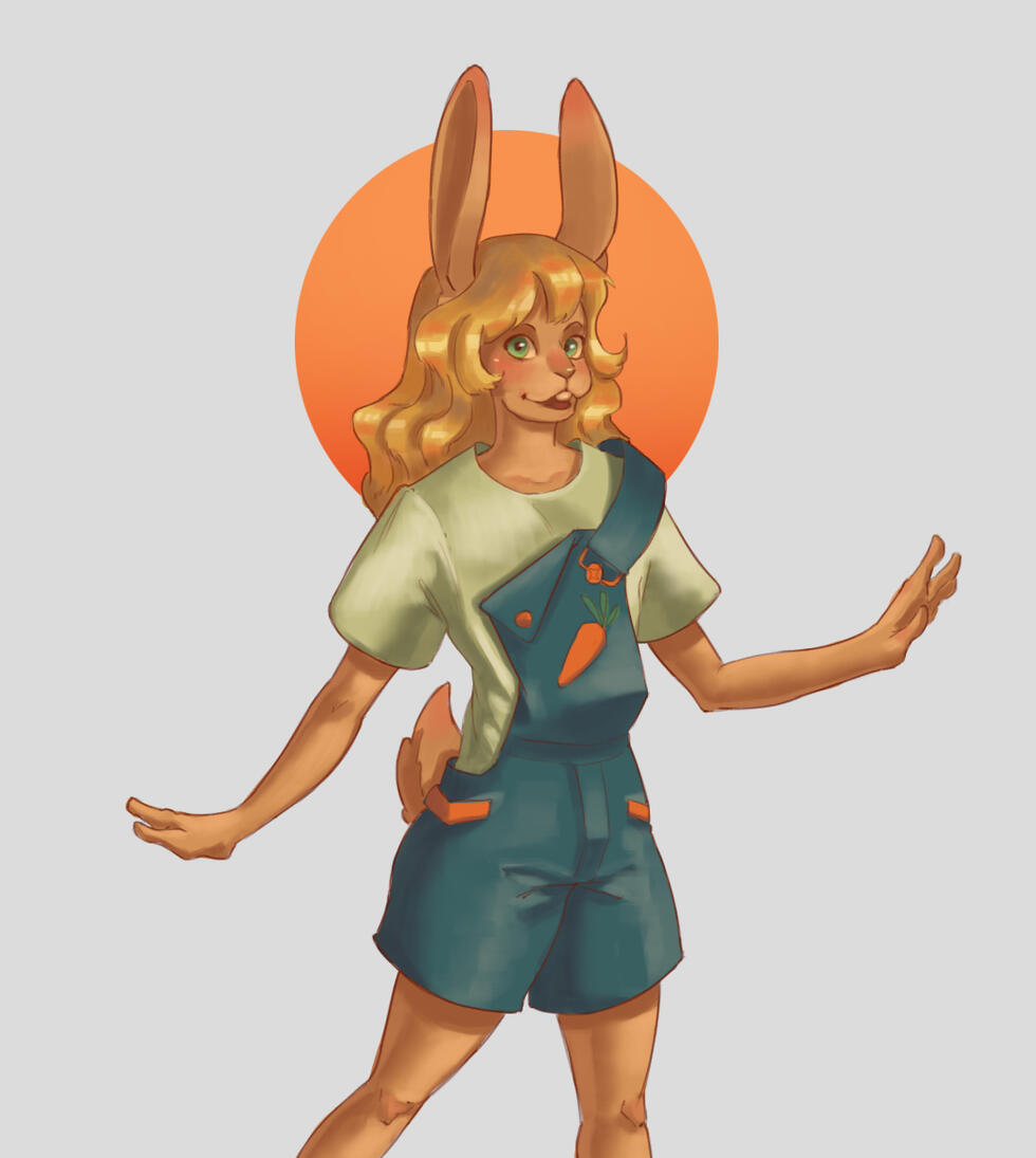 Character render - no background